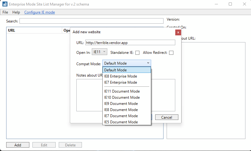 intune edge site to zone assignment list