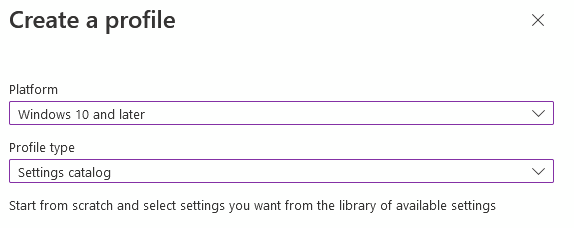 intune edge site to zone assignment list