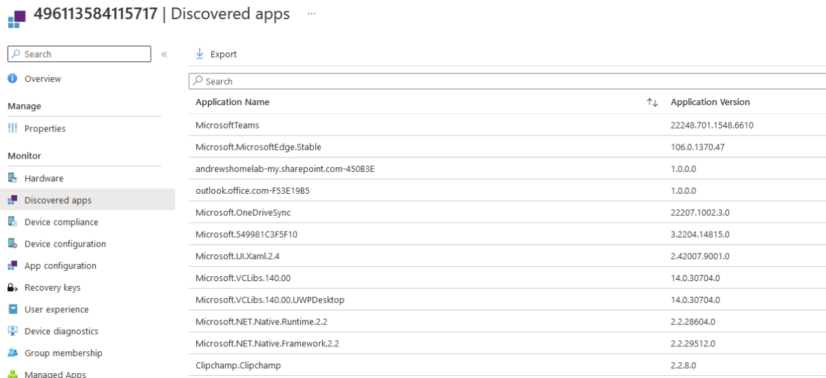 application assignment intune