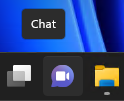 Teams chat icon